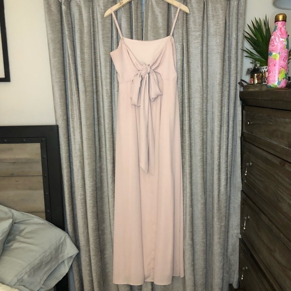 Show Me Your Mumu Lauren Tie Maxi Dress - Picture 9 of 13